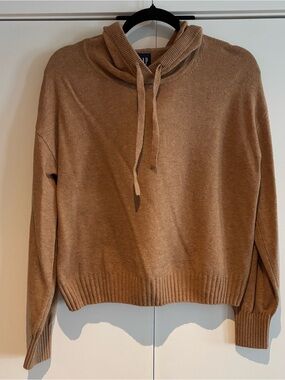 Gap Cashsoft Camel Hoodie Sweater
